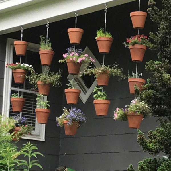 Hanging Terracotta Pot Chains