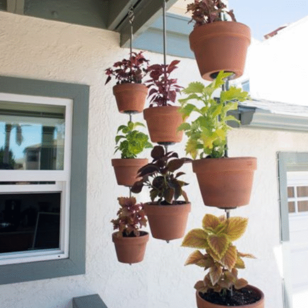 Hanging Terracotta Pot Chains - Image 2