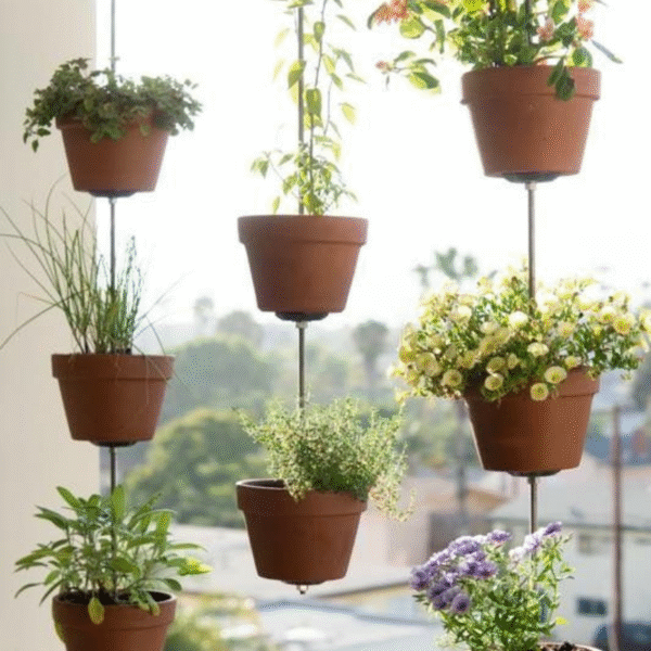 Hanging Terracotta Pot Chains - Image 3