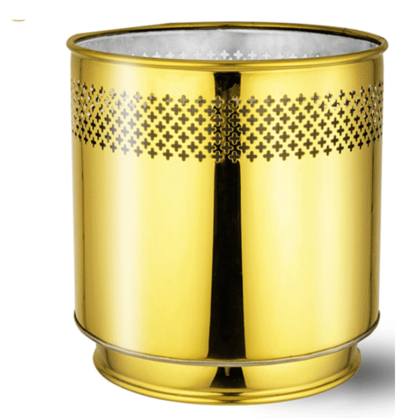 Gold Steel Planter - Image 3