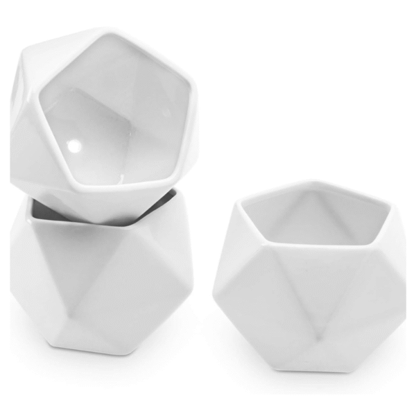 Geometric Ceramic Pot - Image 4
