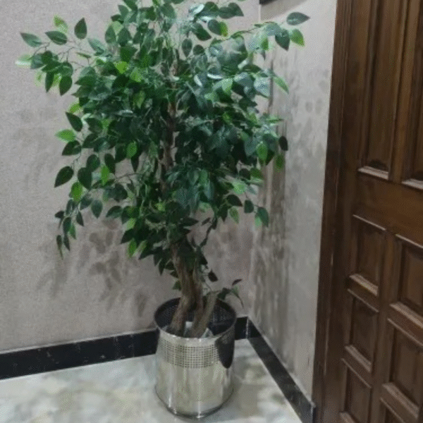 Silver Steel Planter - Image 2
