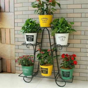 Elegant Metal Plant Stand