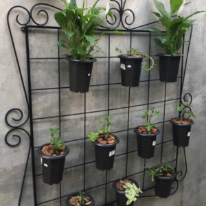 Metal Frame Wall Planter