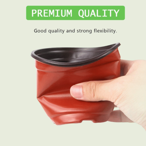Plastic Plant Pots-Set of 10 - Image 4